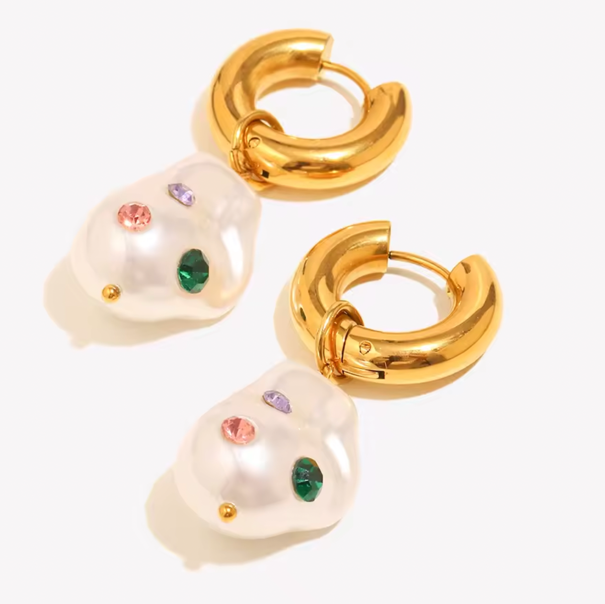 Rachel Pearl Hoops