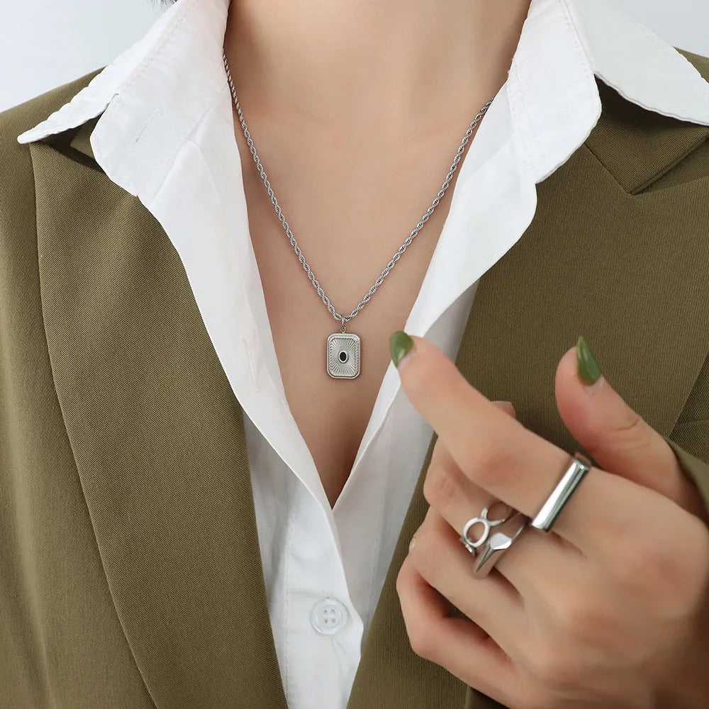 Ernie Silver Necklace