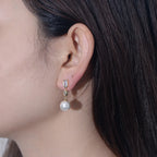 Millie Drop Earrings Sterling Silver