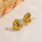 HEART MULTI STUDS