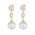 Millie Drop Earrings Gold