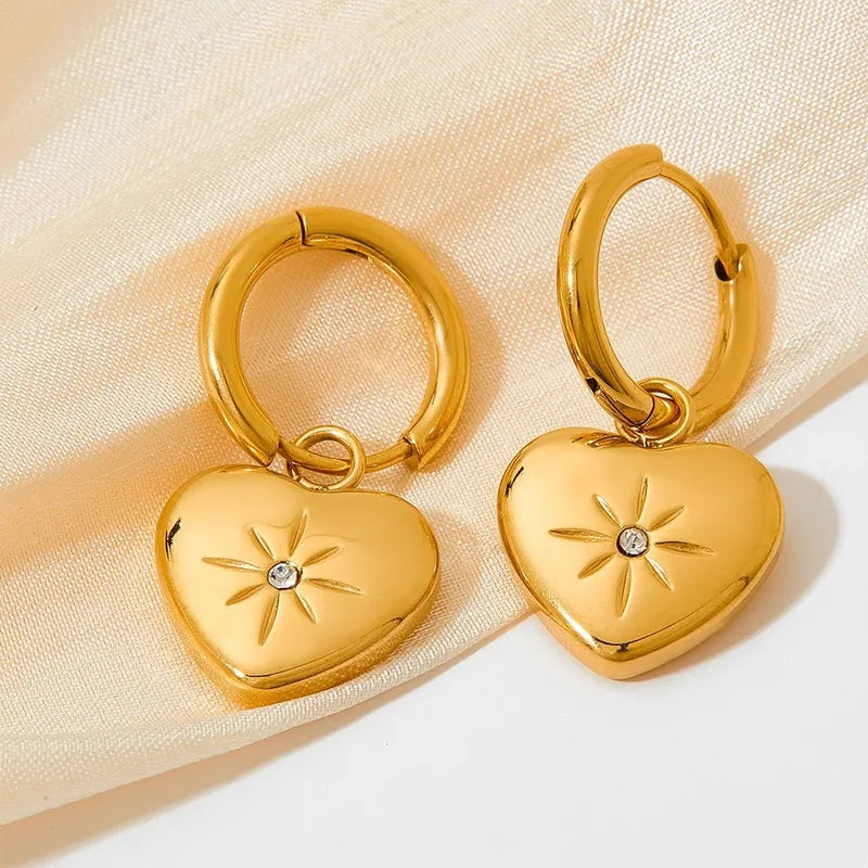 GINA HEART HOOPS