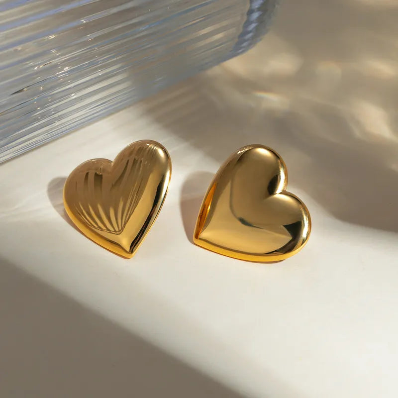 Catherine Heart Studs