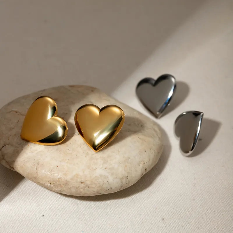 Catherine Heart Studs