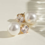 Emma Pearl Stud Earrings