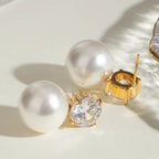 Emma Pearl Stud Earrings