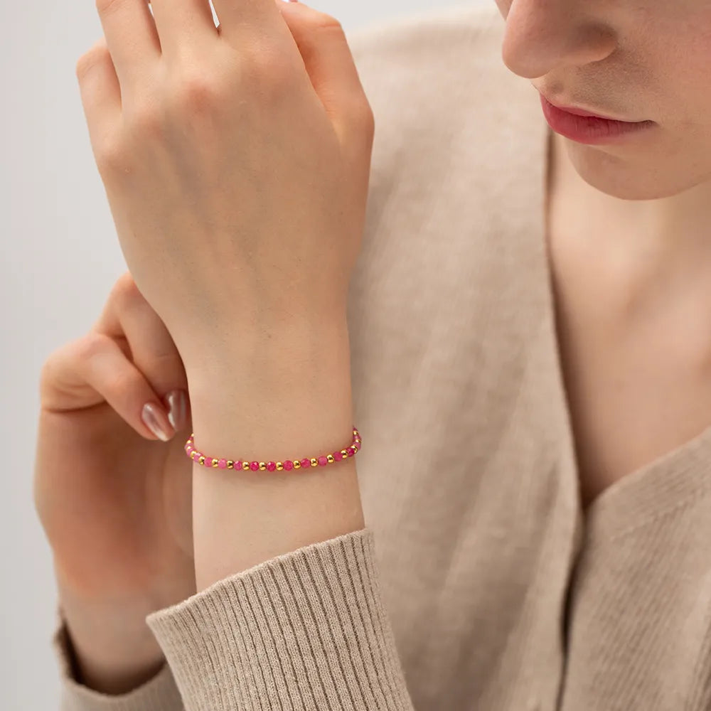 Cara Bracelet - Pink