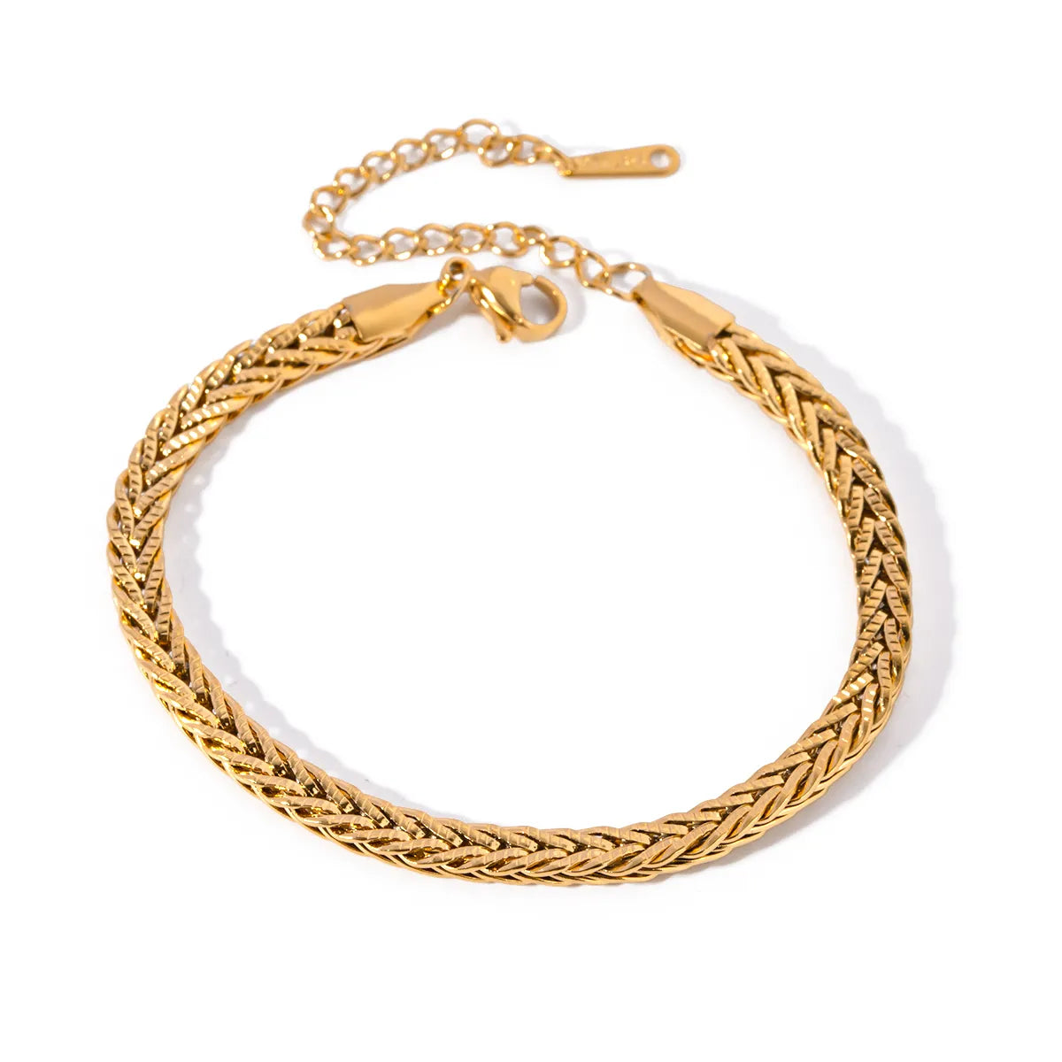 Gold Braided Bracelet