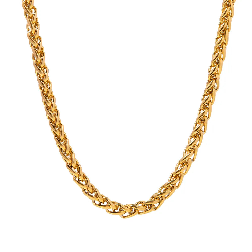 Martha Gold Rope Twist Necklace