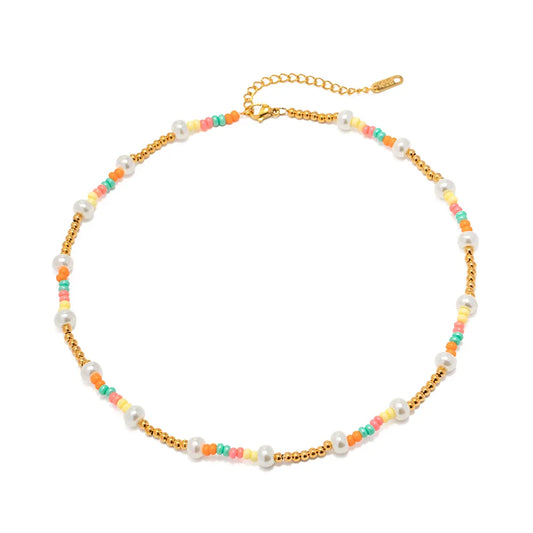 Jenna Beaded Necklace