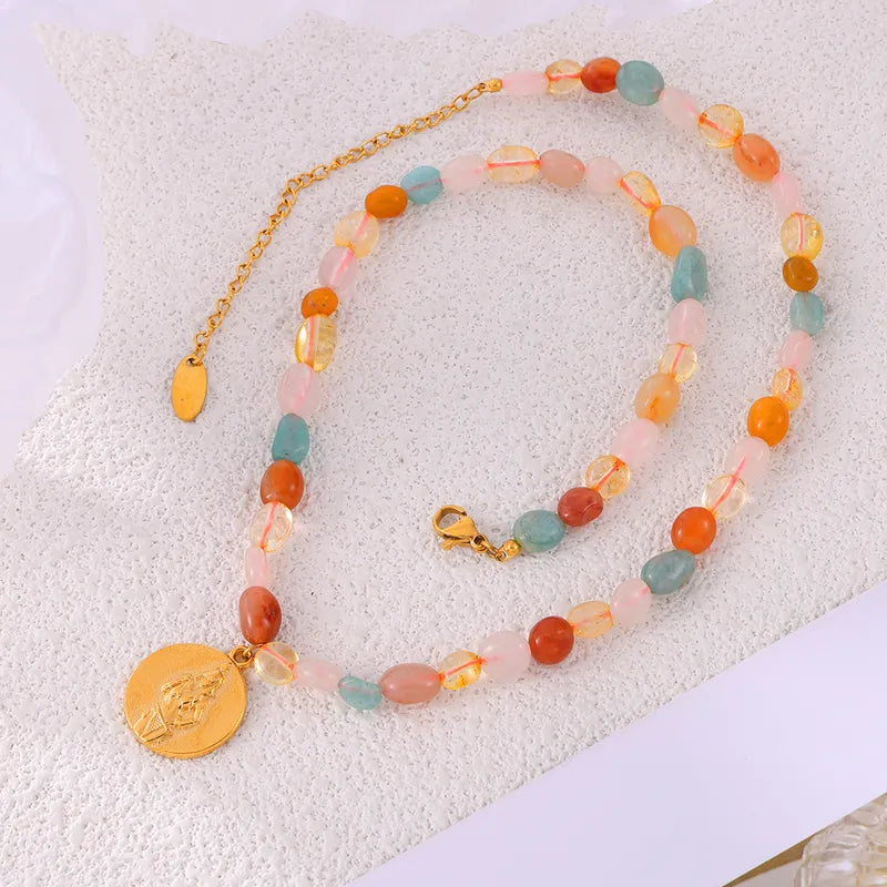 Cleo Beaded Necklace