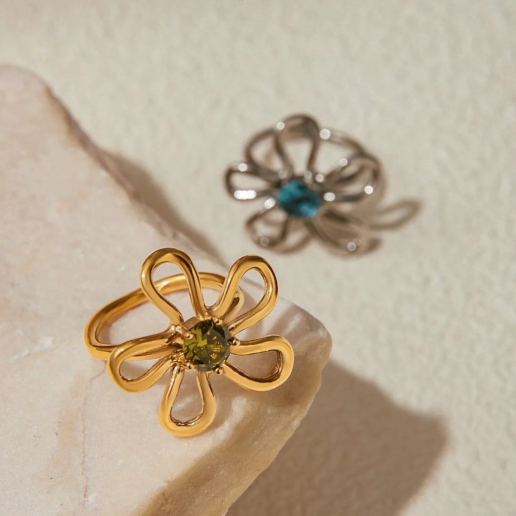 Flora Gem Ring