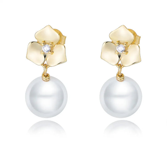 Darla Pearl Drop Earrings