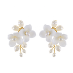 FIORE | CLAY & PEARL EARRINGS