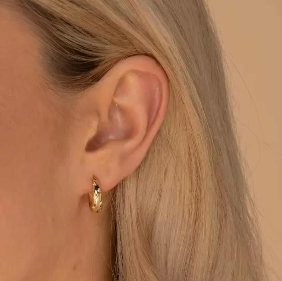 Starry Night Gold Huggies