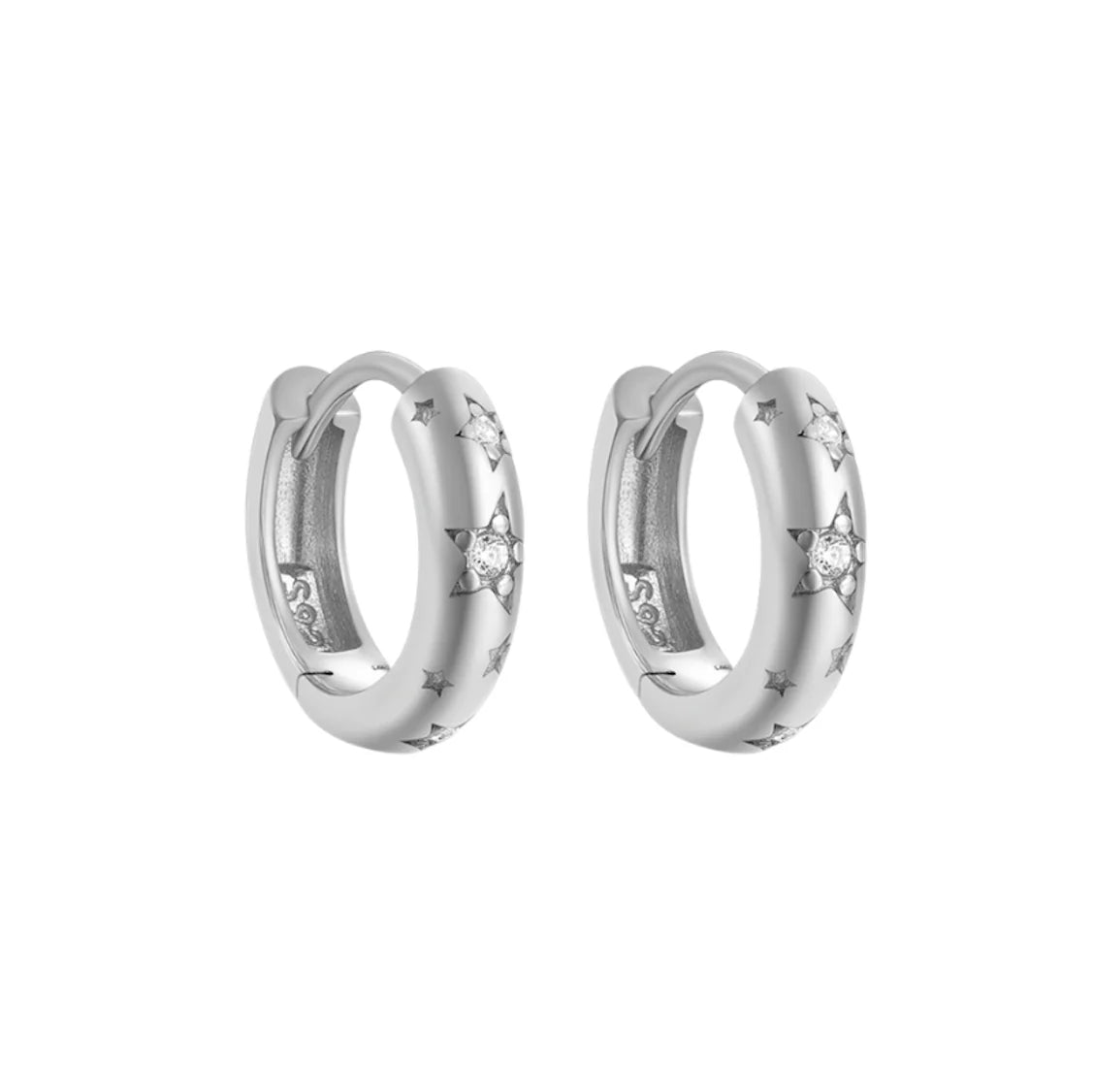 Celeste Silver Huggies