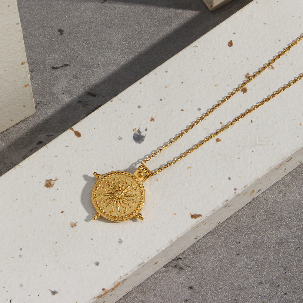 Golden Compass Necklace