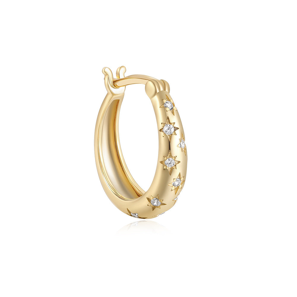 Kayleigh Mini Hoops - Gold