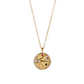 Retro Moon Gold Necklace