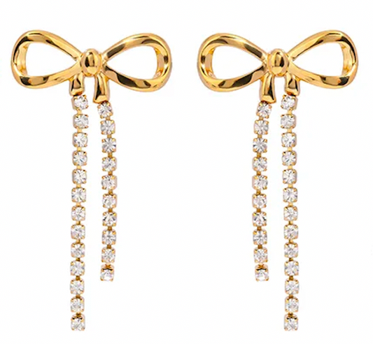 Lora Bow Earrings