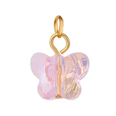 Pink Butterfly Charm