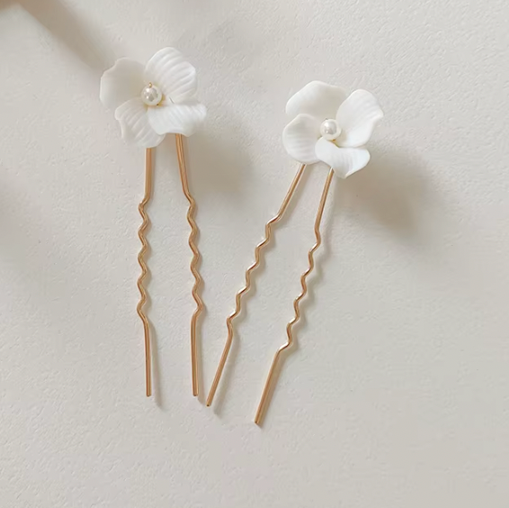 FIORE | FOUR STEM HAIR PINS SMALL