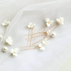 FIORE | PEARL & STEM MIX HAIR PINS