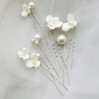 FIORE | PEARL & STEM MIX HAIR PINS