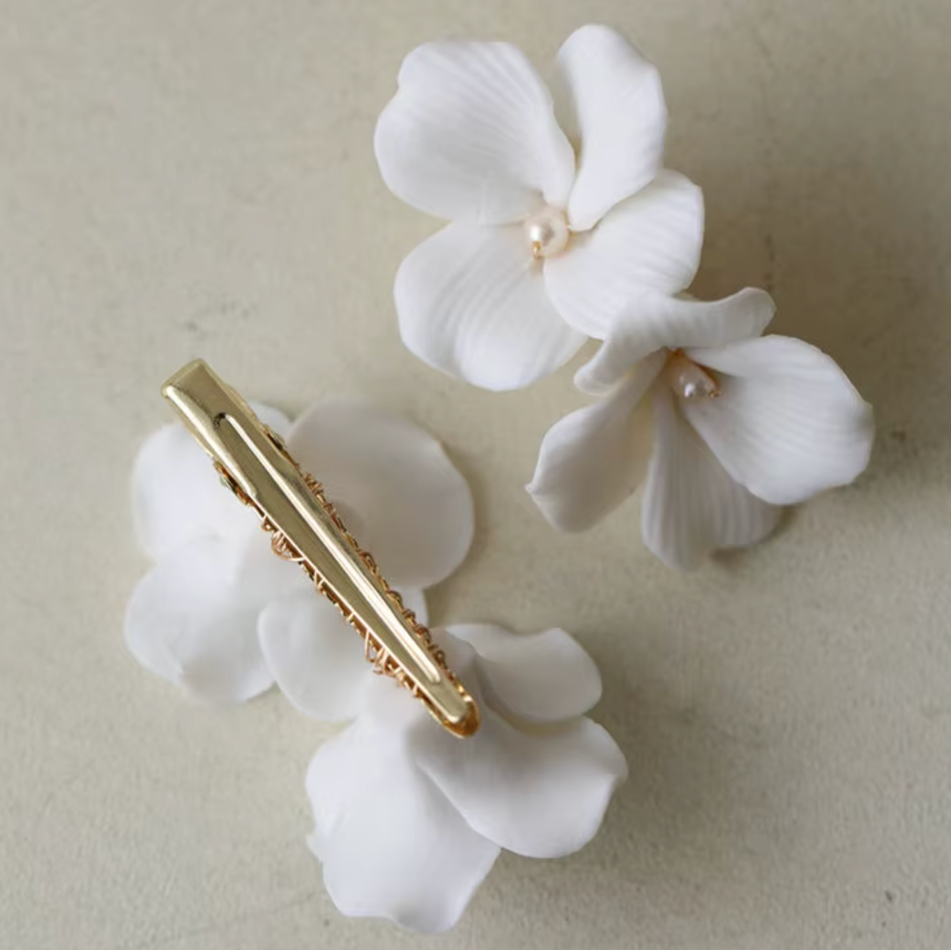 FIORE | CLAY FOUR STEM HAIR CLIP