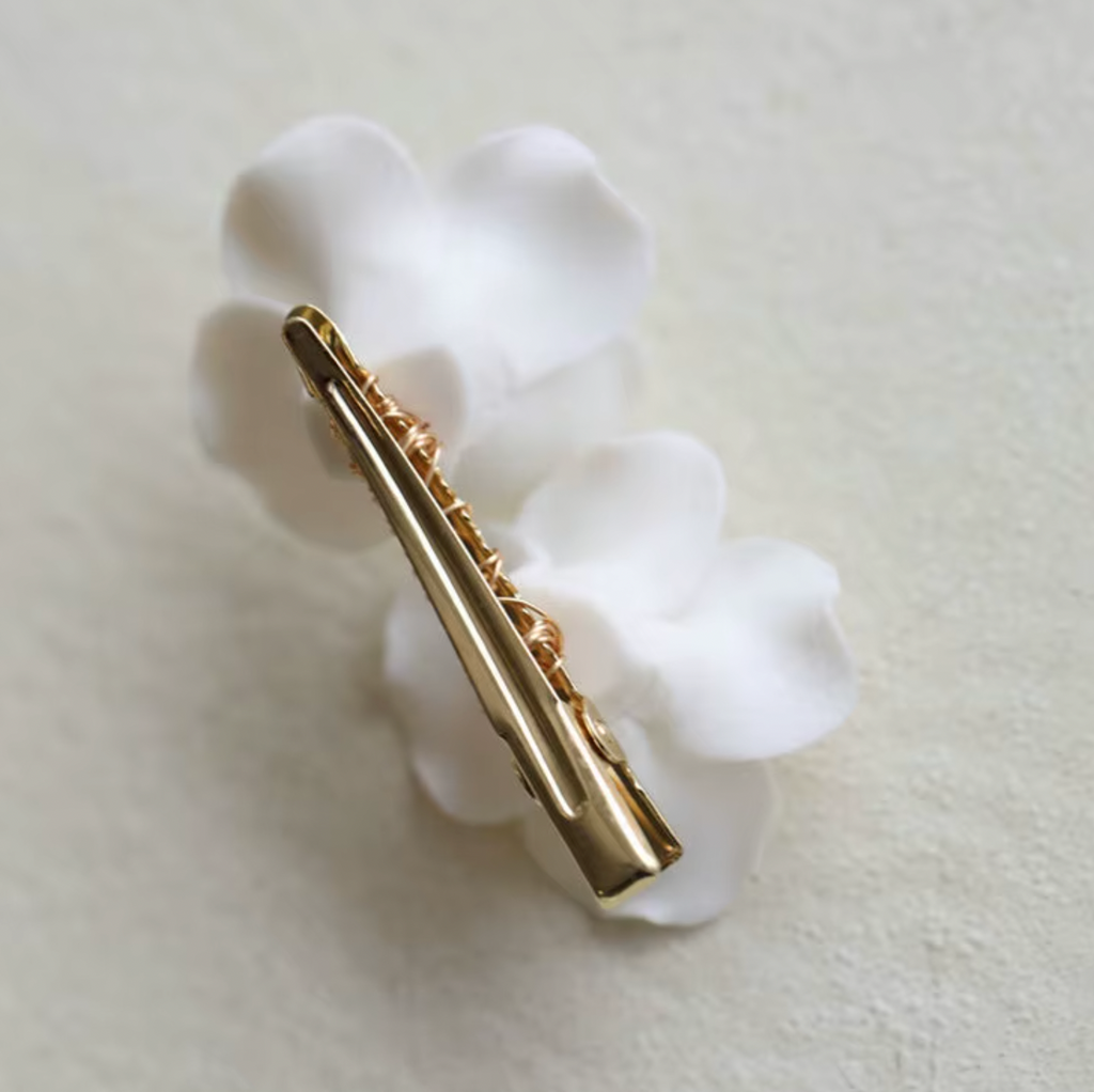 FIORE | CLAY FOUR STEM HAIR CLIP