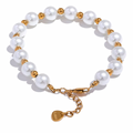 Annie Pearl Bead Bracelet