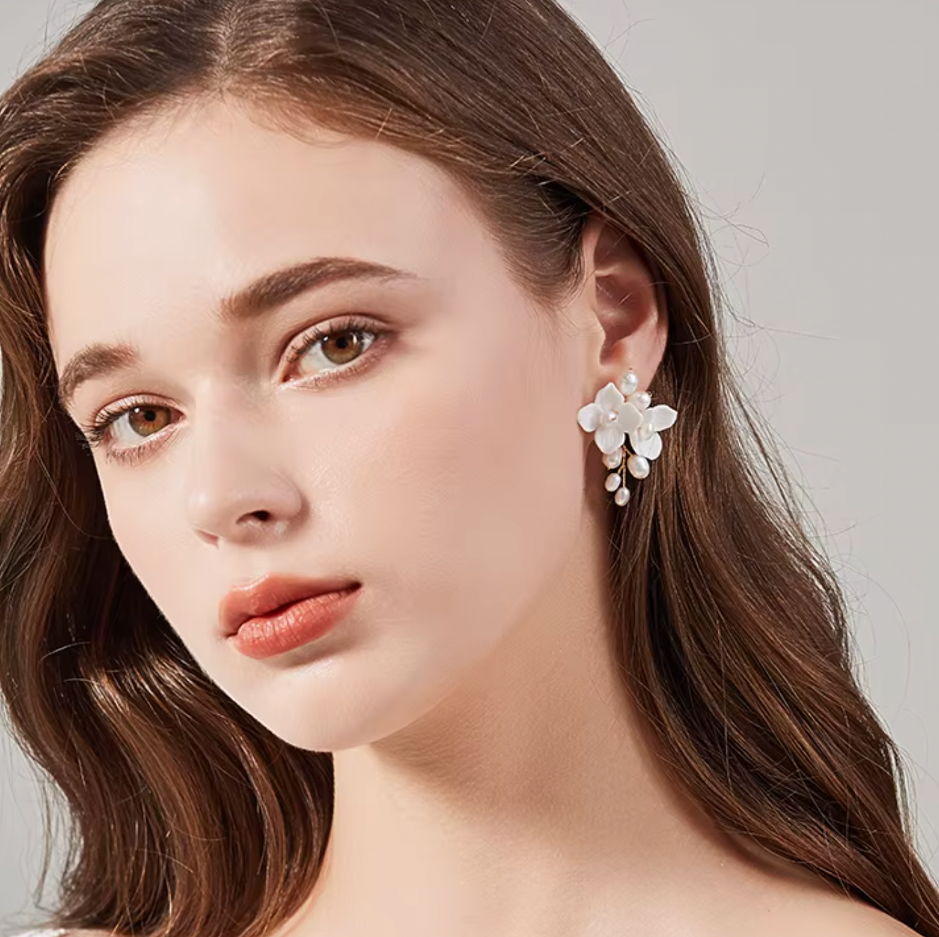 FIORE | CLAY & PEARL EARRINGS