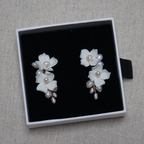 FIORE | CLAY & PEARL EARRINGS