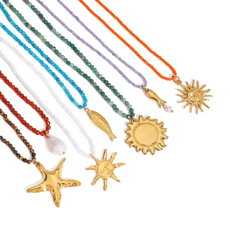 Summer Beaded Necklaces