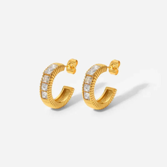 Ella Gold Hoops