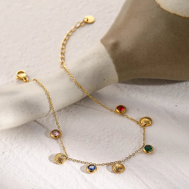 Shell Multi Anklet