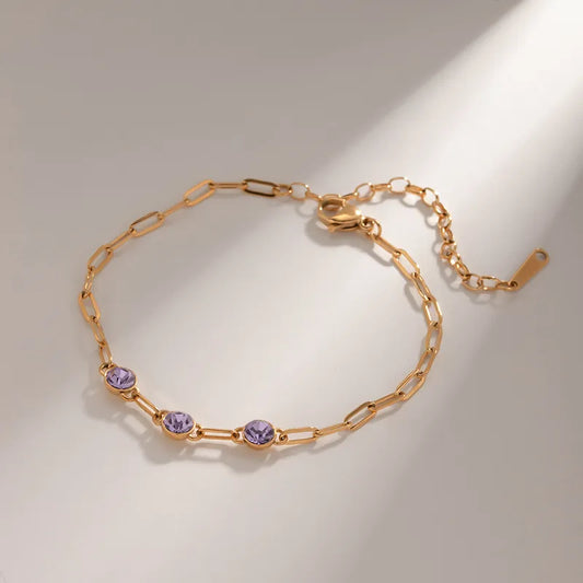 Carol Bracelet - Lilac