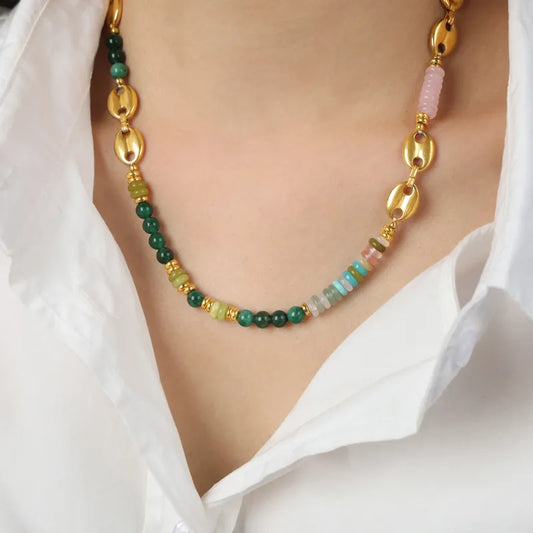 Pietra Abacus Necklace