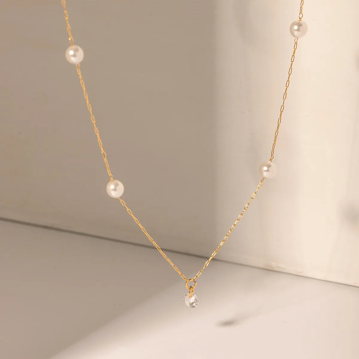 Delicate Pearl Necklace