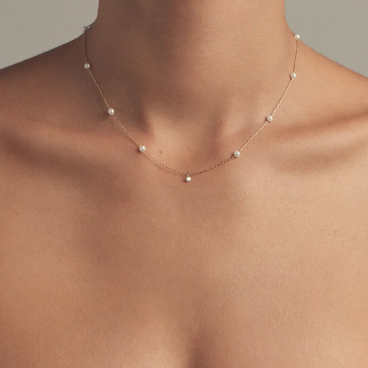 Delicate Pearl Necklace