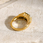 Éire Green Gemstone Ring