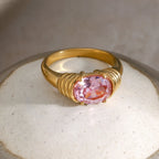 Éire Pink Gemstone Ring