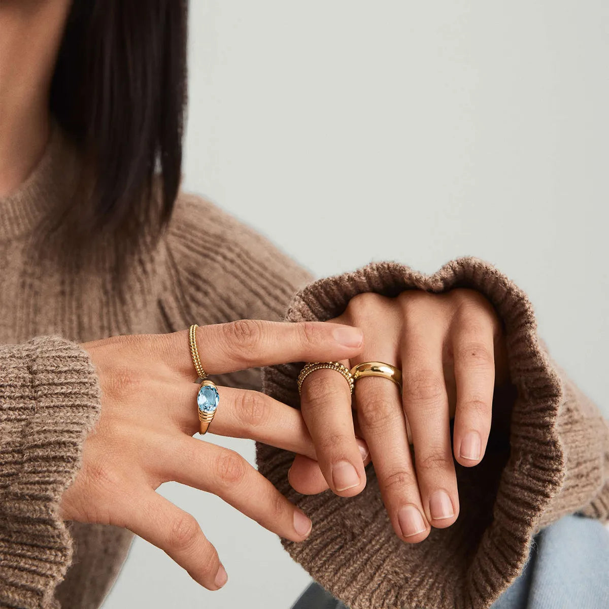 Éire || Blue Gemstone Ring