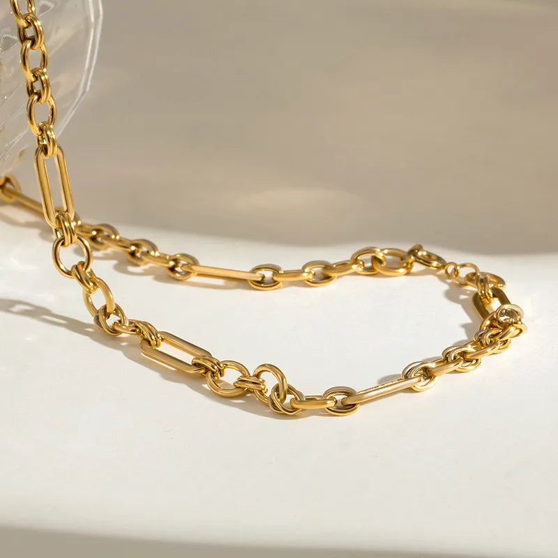Brooklyn Gold Link Necklace