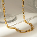 Brooklyn Gold Link Necklace
