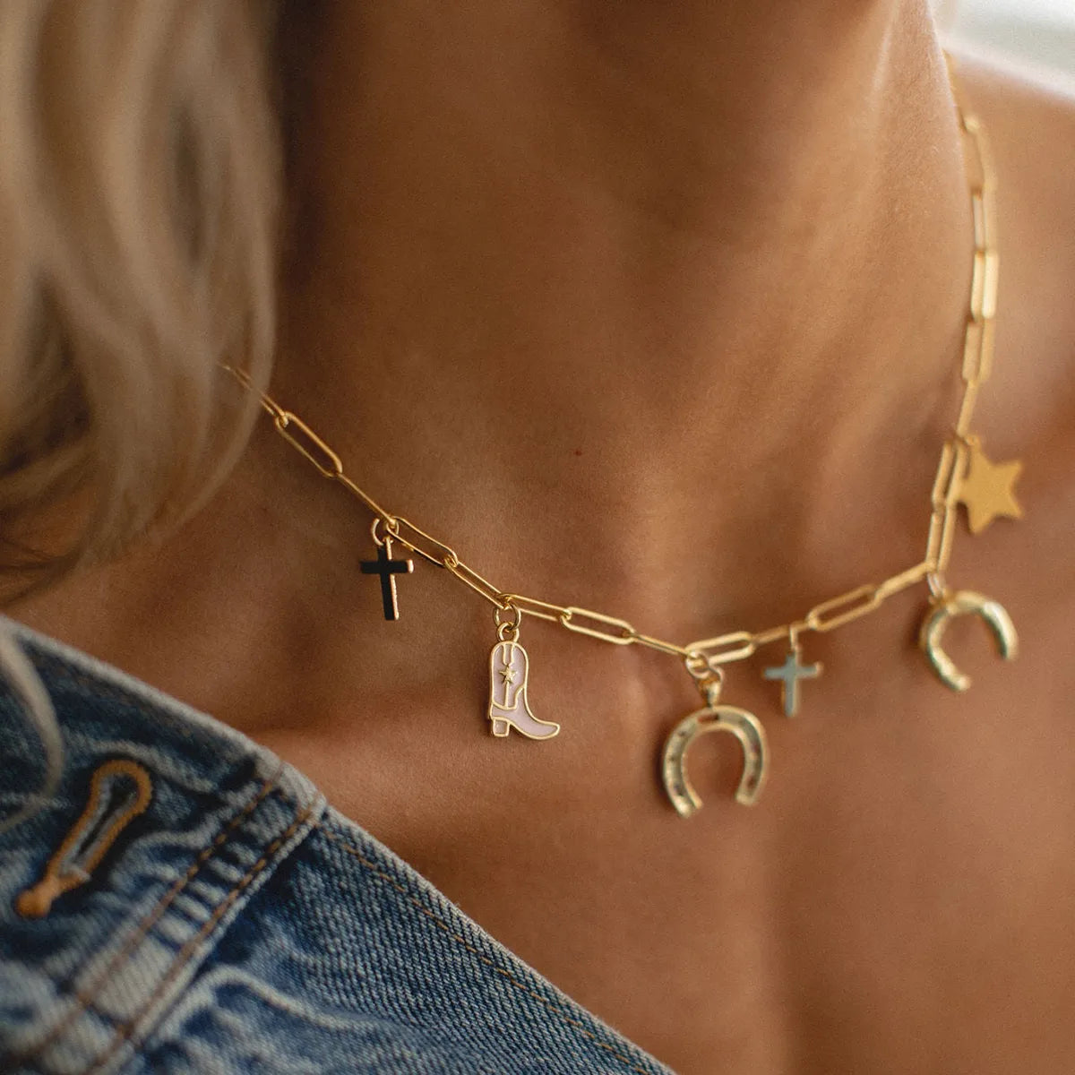 COWGIRL CHARM NECKLACE