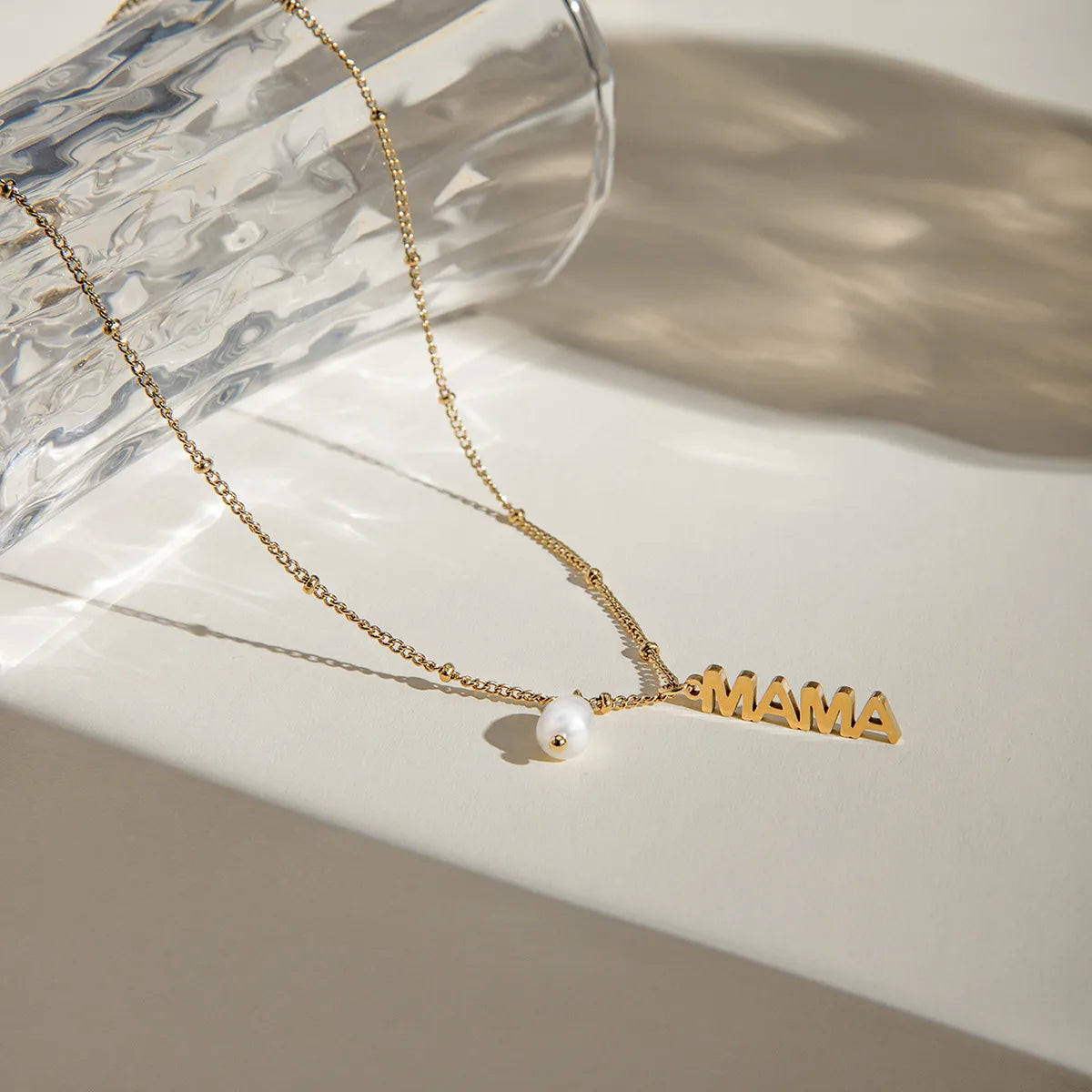 Mama Pendant Necklace