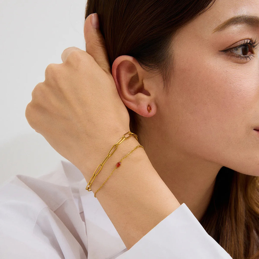 January Bracelet & Earring Gift Set