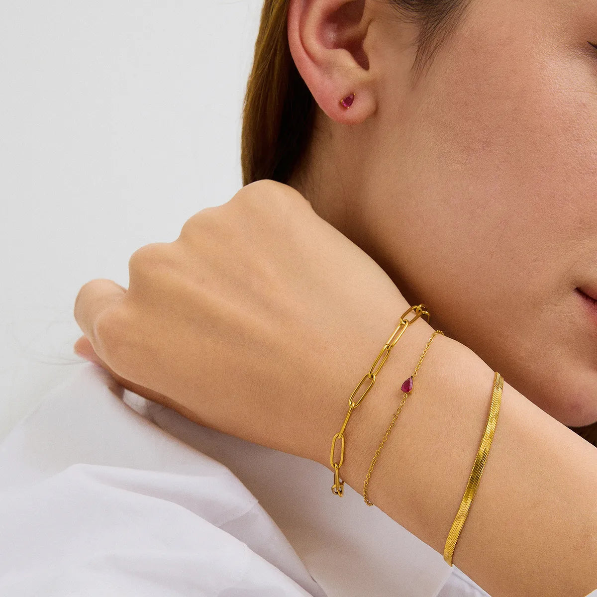 July Bracelet & Earring Gift Set