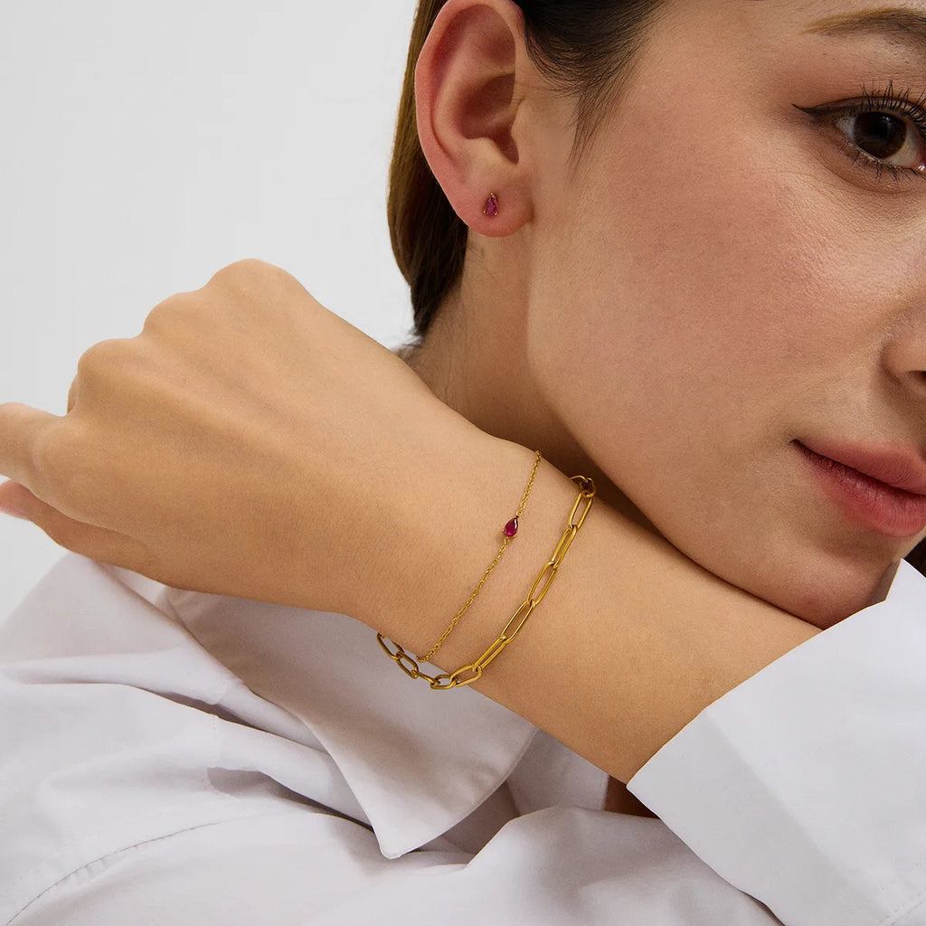 July Bracelet & Earring Gift Set